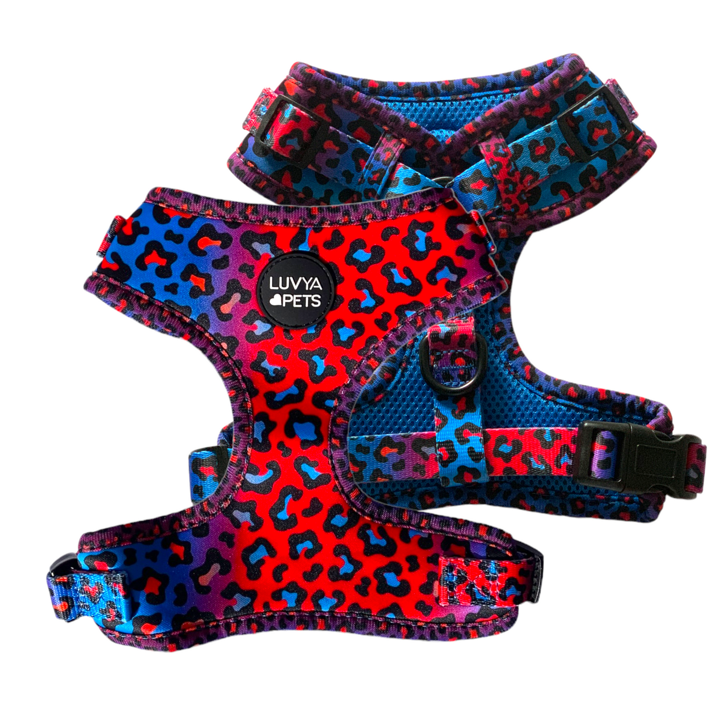 Bowie Animal Print Dog Harness