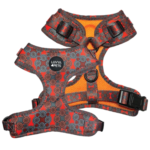 Motherland African Print Dog Harness