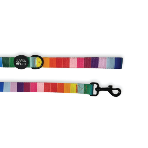 LuvYa Rainbow Print Dog Leash