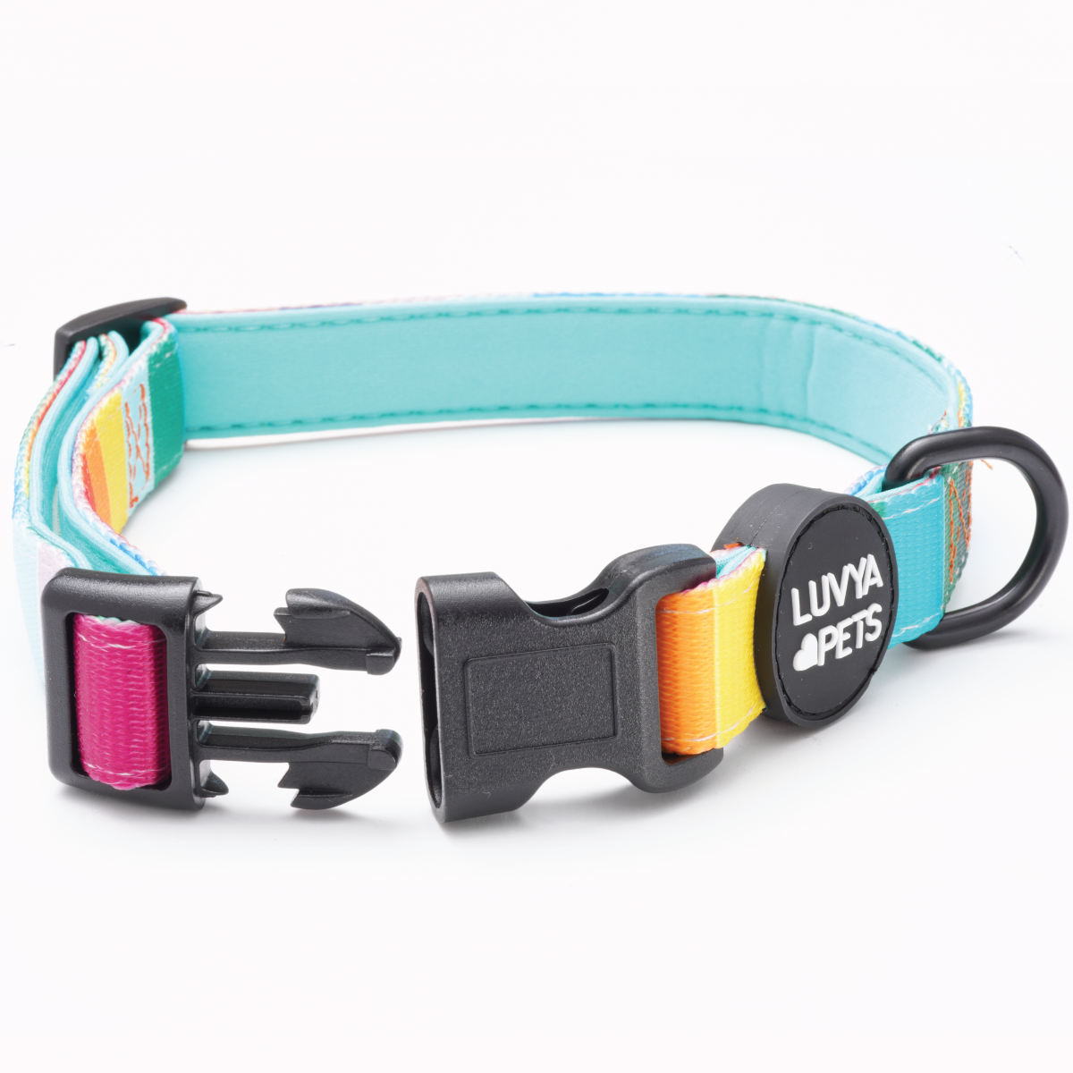 LuvYa Most Rainbow Dog Collar