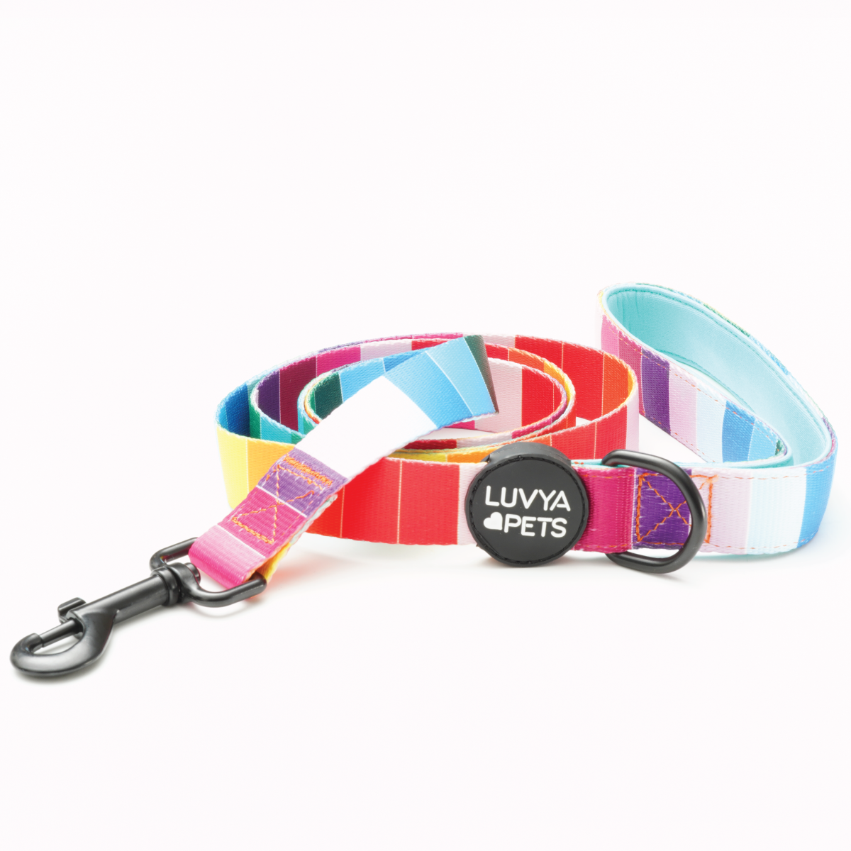 LuvYa Rainbow Print Dog Leash