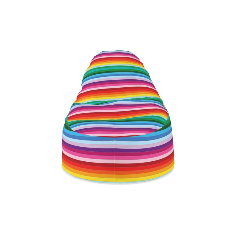 Bean Bag Lounger, Rainbow