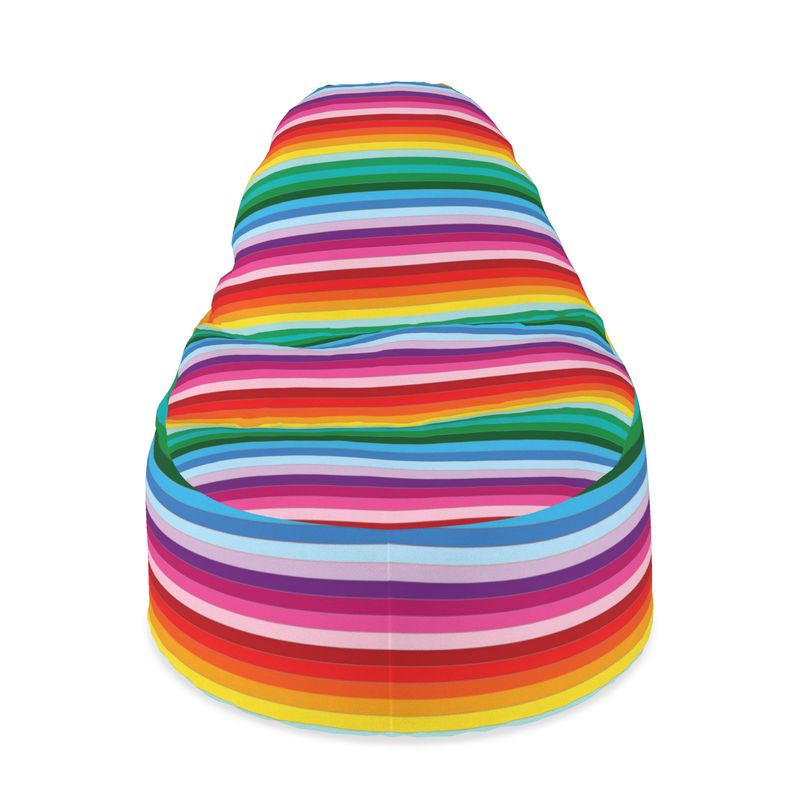 Bean Bag Lounger, Rainbow