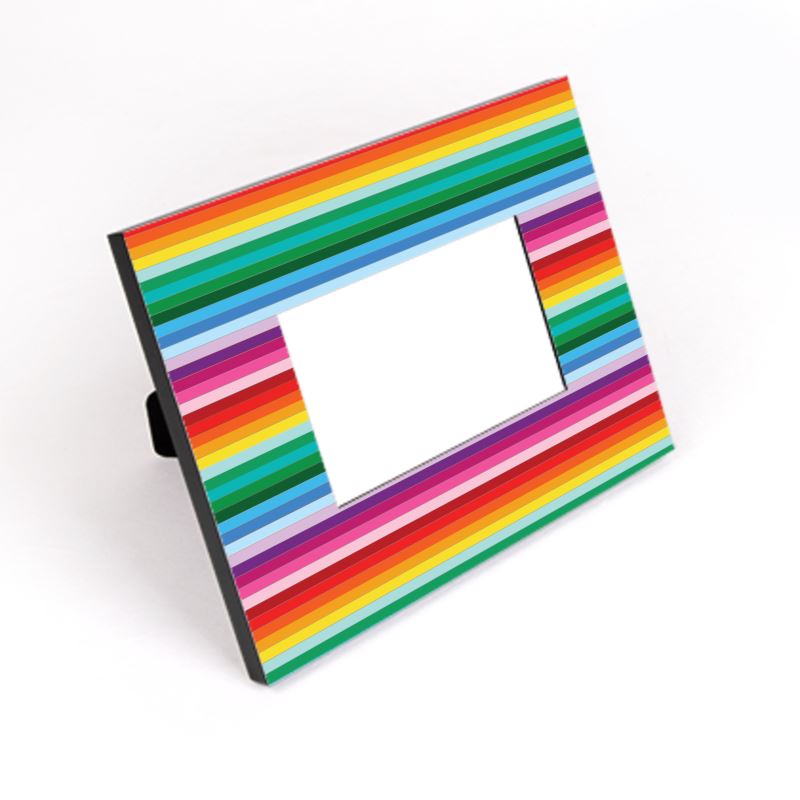 Cut-Out Frame, Rainbow